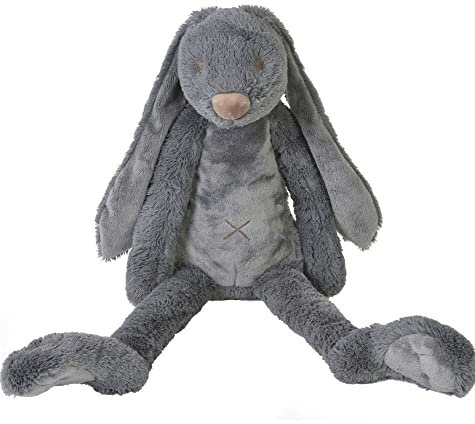 Happy Horse Knuffel Groot Donker Grijs Konijn Richie - 58 cm