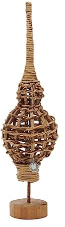 Riviera Maison Rustic Rattan Best Christmas Peak On Stand - Rattan