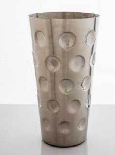 Beschdstoff Dubbeglas Gral Pfälzer Dubbebecher aus Edelstahl/Kupfer/Gold/Silber/Stahl 0,5 Liter (Stahl)