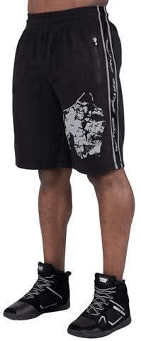 Gorilla Wear Shorts - Buffalo Old School - Schwarz/Grau