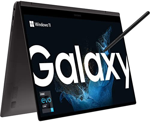 Samsung NP950Q Galaxy Book2 Pro 360 15 i7 16GB + 512GB Schwarz Windows Notebook