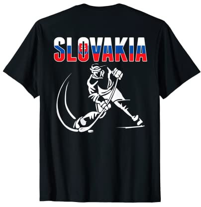 Slowakei Eishockey-Fans Trikot – Unterstützung des Slowakischen Hockey-Teams T-Shirt