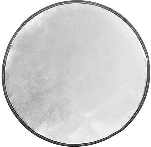 Happyyami Zubehör Teppichschutz Feuerstellenmatte Outdoor-Grill BBQ Runde Wiederverwendbare Feuerfeste Matte Hitzebeständige Feuerfeste Grillmatten für unter Grillmatten Terrassengras