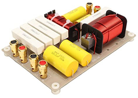 Crossover de 2 Vías, Cableado Fácil Filtro Cruzado de 2 Vías Profesional de 800 W para Altavoces de Escenario