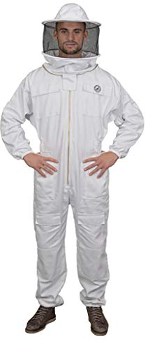 Humble Bee 410 Polycotton-Imkeranzug mit Rundschleier