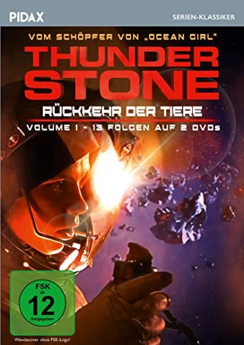 Thunderstone - Die Rückkehr der Tiere, Volume 1 / Die ersten 13 Folgen der postapokalyptischen, preisgekrönten Abenteuerserie (Pidax Serien-Klassiker) [2 DVDs]