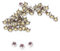 nieten,Strasssteine,Strassnieten Für Leder,Krll Nieten Bunt,Studs Und Spikes, Krll Nieten,Ohr Stecker Für Kleidung 50 Stück 7Mm Diy Silber Runde Klaue A Grade Krll
