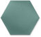 Wandkissen 3D-Wandpaneele zur Selbstmontage, aus Veloursstoff mit weicher Füllung Kopfteil als Dekoration für Schlafzimmer Büros Kinderzimmer Flure - Hexagon 40x35 cm Maritim