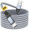 Txtcu 8m Long Micro USB Charger Cable - Braided PS4 Controller Charge Cable Compatible for Samsung Galaxy, Huawei, HTC, LG, PS4, Kindle, Xbox, Nexus, Nokia