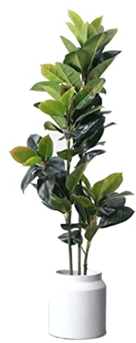 LOSTIS Kunstbaum Kunstpflanze Künstliche Pflanzen Künstliche Pflanze Simulation Gummibaum Gefälschte Grünpflanze Büro Wohnzimmer Indoor Outdoor Dekoration Künstlicher Baum (Color : B, Size : 150cm)