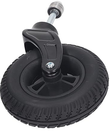 7-Zoll-Rolle, 7-Zoll-Rolle, Universal-PU-Nabe, PVC-Rad, Rollstuhl-Vorderradersatz, 120 Kg Tragfähigkeit, Handbremsen, Rillenkugellager