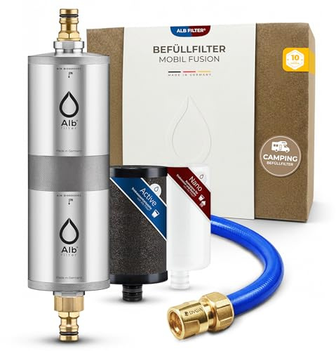 Alb Filter MOBIL FUSION Befüllfilter Camping Edelstahl Natur
