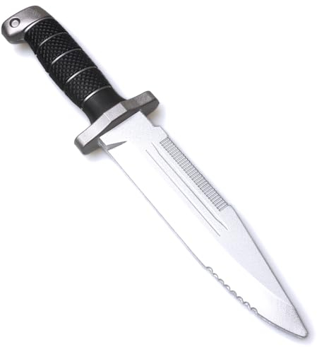 Hoappa Pugnale in schiuma per giochi all'aperto, coltello finto da 30,5 cm, accessorio per costumi, pratica di arti marziali, 1 confezione