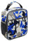OrgeMaan Insulated Lunch Bag Portable Leakproof Lunch Box for Boys Girls Women Men Kids Adults to School Office Durable Cooler Bag with Side Mesh Pocket for Outdoor Picnic Camping (Camo Blue)