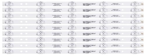 9pcs/Kit TV LED Strips for 55 JVC LT-55N776A LT55N776A DLED55HD 9X5 0002 KJ55D05-ZC23AG-01A 303KJ550049A