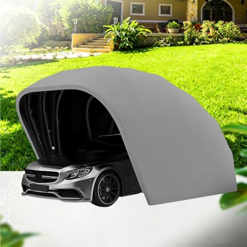 Toldo plegable hidráulico para cochera, totalmente automático, resistente, retráctil, protección para vehículos al aire libre,