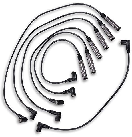 ATEC Germany 1x Juego completo de cables de encendido (compuesto por 7 cables de encendido) Compatible con VW CORRADO (53I),GOLF 3,PASSAT B3/B4 (3A2, 35I),PASSAT B3/B4 Variant (3A5, 35I),VENTO (1H2)