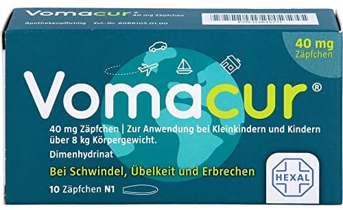 VOMACUR 40 Suppositorien 10 St