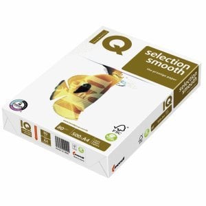 5 x Mondi Kopierpapier IQ selection smooth A4 80g/qm weiß VE=500 Blatt