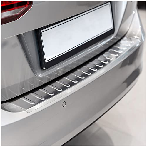 teileplus24 L503S Ladekantenschutz V2A Edelstahl kompatibel mit VW Golf 7 Variant Alltrack 2013-2016 Abkantung