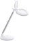 The Daylight Company - Halo Go - 2 Brightness Levels, Rechargeable, Portable, Magnifying Lamp, 80+ CRI, Great for Eye-Care, Colour Temperature: 6,000 K, White