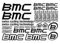 myrockshirt BMC Bike Sponsorset Aufkleber Sticker ca.30cm Aufkleber Autoaufkleber Sticker Decal ohne Hintergrund UV&Waschanlagenfest