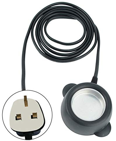 Agatige Electric Glue Pot for Crafts, 30W Mini Melting Pot DIY Hair Extension Repair Tool Jewelry Melt Glue Stove for Floral, Crafts, Batik, Wreath, Hair Extension (UK Plug)