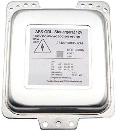 CarWorld Neues D1S Xenon HID Scheinwerfer Vorschaltgerät für OEM AFS-GDL 5DC009060-00 W211