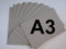 PROTECTAFILE 10 Pack A3 Grey Board 2000mic 2mm - Sturdy Cardboard Sheets for Crafts and DIY Projects - Designer Kraft Heavy Duty Chipboard Sheets - Bookbinding Supplies Cover