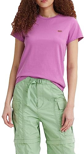 Levi's The Perfect Tee, T-Shirt Donna, Iris Orchid, XXS