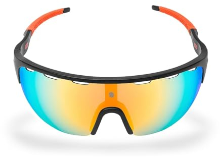 SIROKO - Sportbrille K3 CaliforniaSchwarz/Leuchtendes Orange
