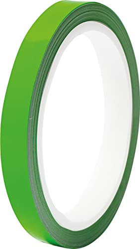 Premium Zierstreifen Auto, Motorrad, Modellbau, Farbauswahl hochleistungsfähiger Polymerkleber,Dekorstreifen Seitenstreifen Klebestreifen 10 m (M (9 mm), Limettengrün)