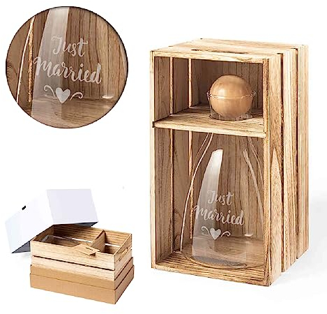 Personalised Wine Decanter – Glass Bottle with Stopper & Presentation Box [ Wine Decanter 1.7L ]