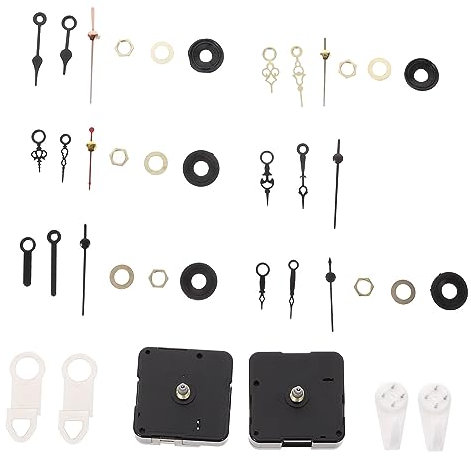 ABOOFAN Wanduhrwerk DIY Reparaturuhrmechanismus Uhrwerk Zum Austausch Uhrwerk-kit Für DIY-Uhren Basteluhren Rahmenlose Wanduhren Hängeuhren Aus Kunststoff Und Legierung Sicher Und Langlebi
