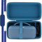 Khanka Hard Travel Tasche Ersatz für Bose Soundlink Max Bluetooth Lautsprecher, nur Hülle (Blau)