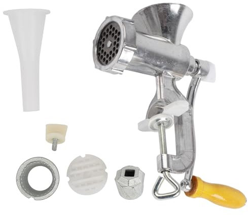 Picadora de carne manual, máquina para moler carne, embutidora de salchichas manual, picadora de carne con manivela, mezcladora de carne para salchichas, herramientas de cocina,