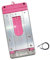 Sharplace Carrello portatile con base espandibile da 25 kg, Rosa
