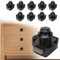 Opaltool Serratura a Pulsante, 15-20mm Chiusura a Pulsante per Camper con Vite, Senza Chiave Push Lock Serratura Chiusura a Pulsante per Caravan Camper Furgone Barca Armadio Porta