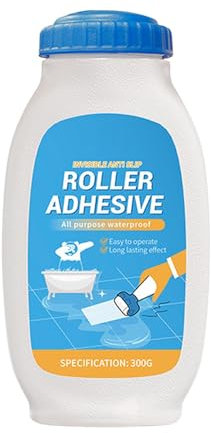 Poludatly Bathtub Non-Skid Paint, Shower Anti-Slip Coating, Transparent Bathtub Paint, Clear Bathroom Floor Coating For Home Floors, Showers, Glass, Tiles And Marble