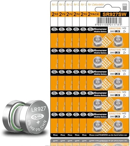 60 PCS SR927SW Watch Batteries LR927 AG7 SR929SW 395 399 1.5V Alkaline Button Cell Watch Battery