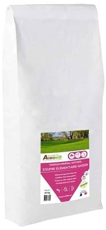 Soufre élémentaire gazon 20 Kg