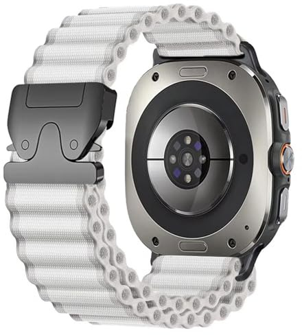 Nylon Armband für Samsung Galaxy Watch 9/8 / 8 Classic | Outdoor Sport Design, verstellbar, leicht und komfortabel, robustes Uhrenarmband