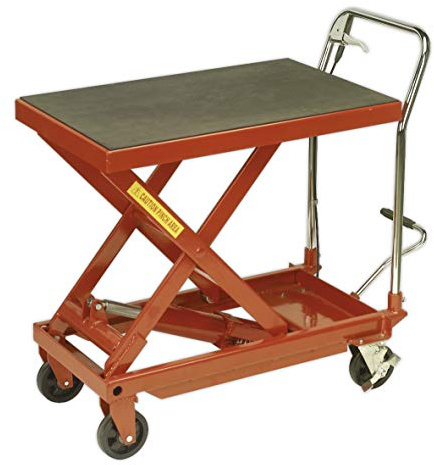 Sealey Hydraulic Scissor Lift Platform Table 500kg – HPT500