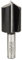 Bosch Professional Zubehör 2 608 628 470 Nutfräser 12 mm, D1 30 mm, L 40 mm, G 81 mm 2608628470