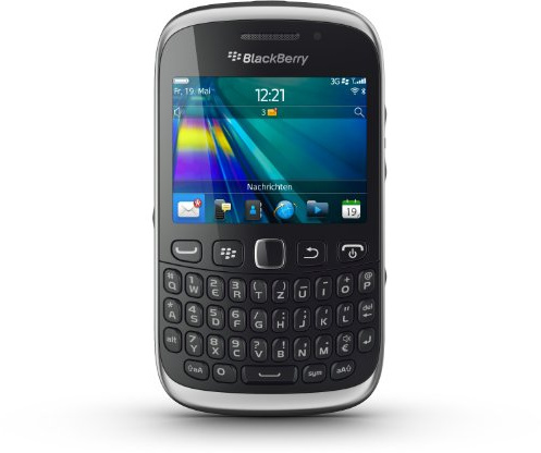 Blackberry Telekom - Móvil libre (pantalla 2.44, cámara 3.2 Mp), negro (importado)