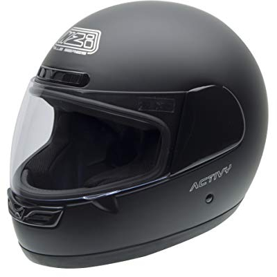 NZI Activy Motorradhelm 150244G093, Schwarz Matt, 60-61 (XL)