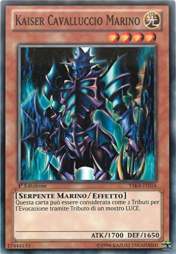 Yu-Gi-Oh! - YSKR-IT016 - Kaiser Caballito Marino - Mazo Introductivo Kaiba Il Ritorno - 1st Edition - Comune