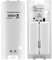 Wii Bateria Mando, CICMOD 2 Pcs Capacidad 2800mAh Batería Recargable para Nintendo Wii Control Remoto Blanca