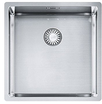 FRANKE Kitchen Systems Fregadero de Cocina 3D para Armario bajo a Partir de 450 mm, Acero Inoxidable, Color Plateado