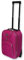 ORMI VALIGIA PICCOLA 50 CM BAGAGLIO A MANO RYANAIR EASY JET 2 RUOTE LOW COST TELA ECONOMICO (Rosa)